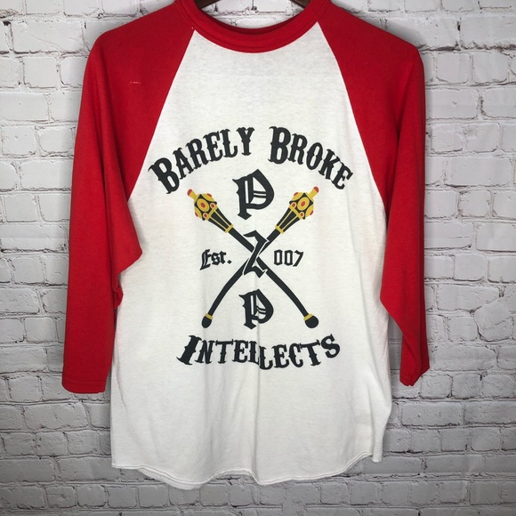 The Barely Broke Intellects King Sh*t Raglan - Picture 2 of 4
